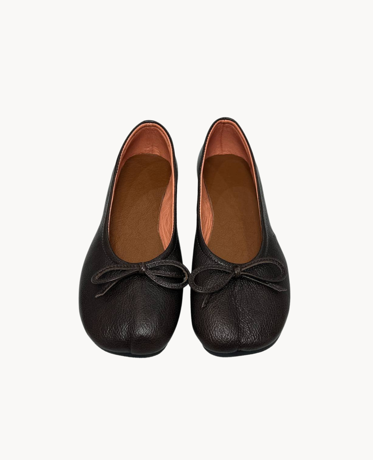 Dark Brown Ballet Flats