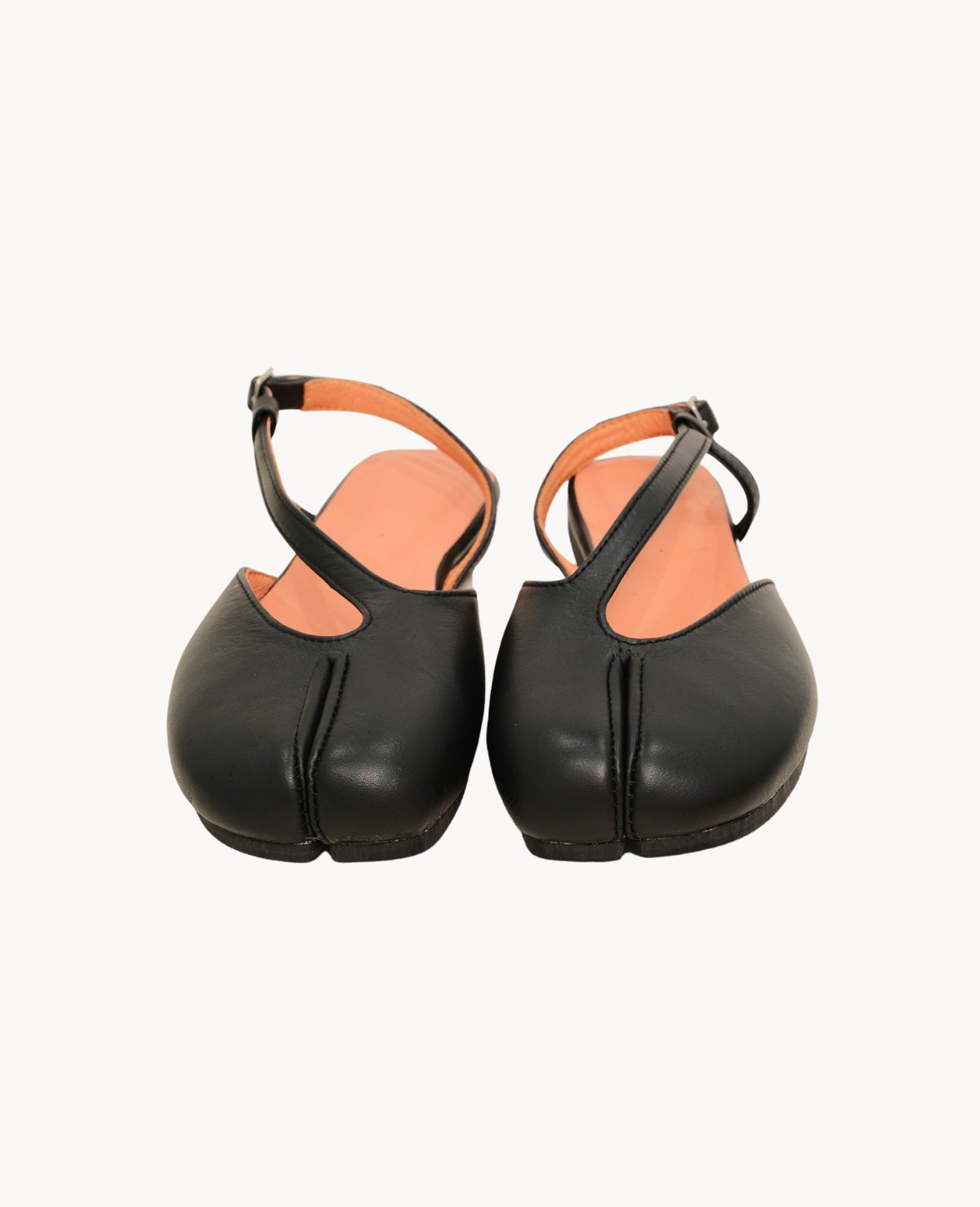Black Slingback Tabi