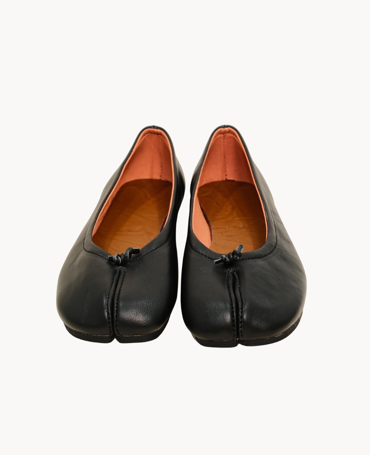 Black Tabi Ballet Flats